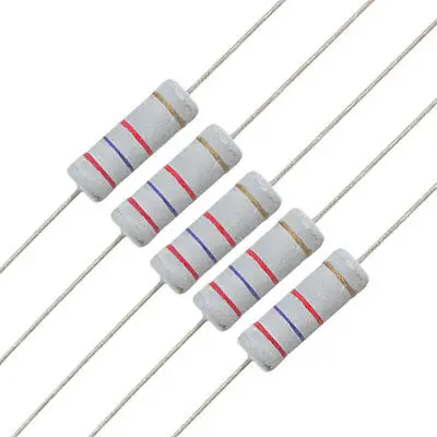 10 x 3W 500V 2,7 K 2K7 резисторы для металлооксидной пленки