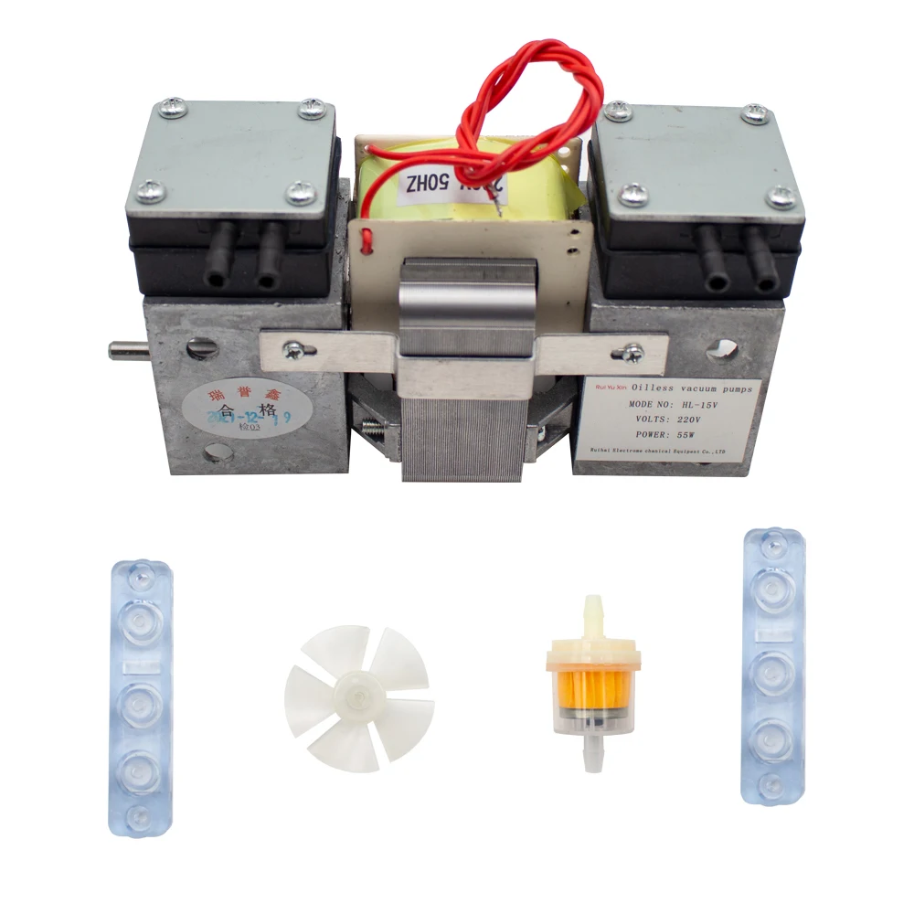 

110V/220V Small Oil-free Vacuum Pump Miniature Negative Pressure Pump Suction Pump For Beauty Equipment HL-15V