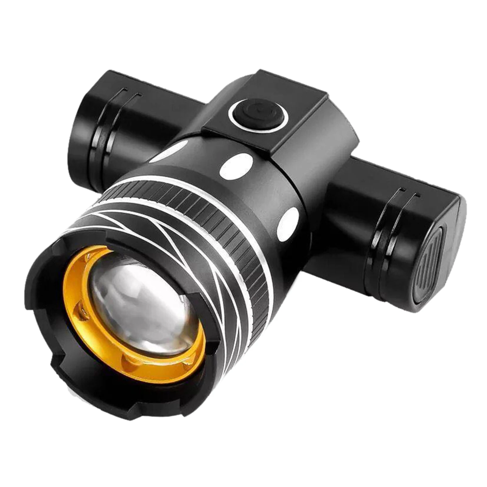 USB Charging Cycling Mountain Bike Headlight Bike Front Light Torch Flashlight