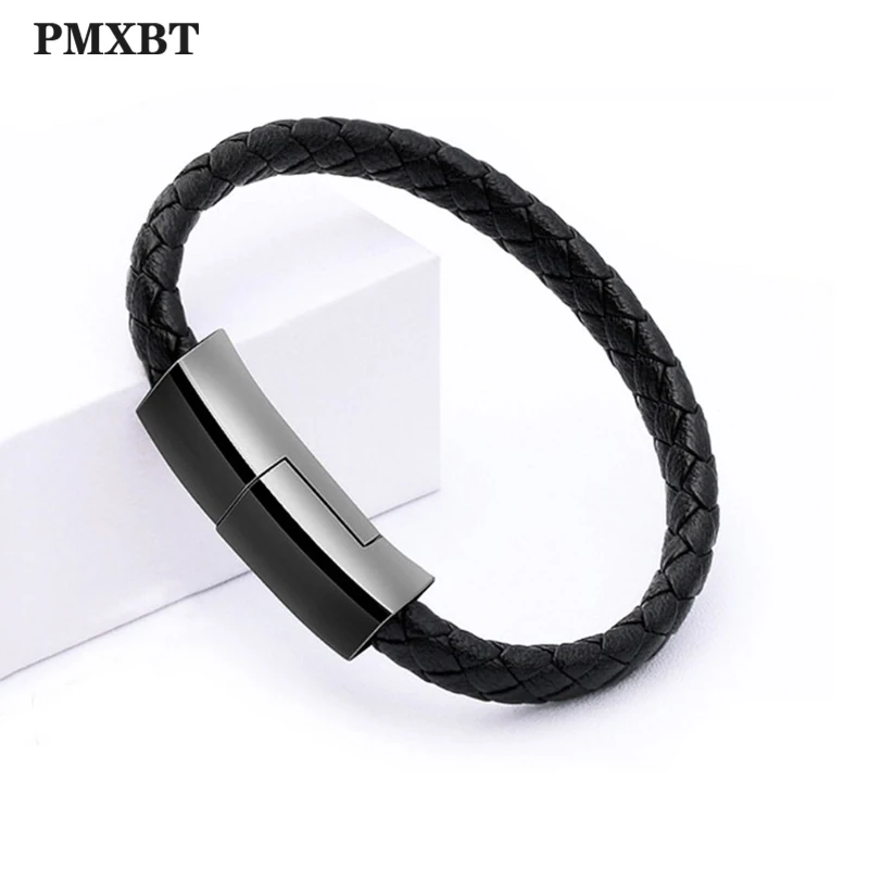 

Outdoor Portable Charger Mini Bracelet Micro USB Type C Data Fast Charging Cable Sync Cord For iPhone Android Type-C Phone Cable