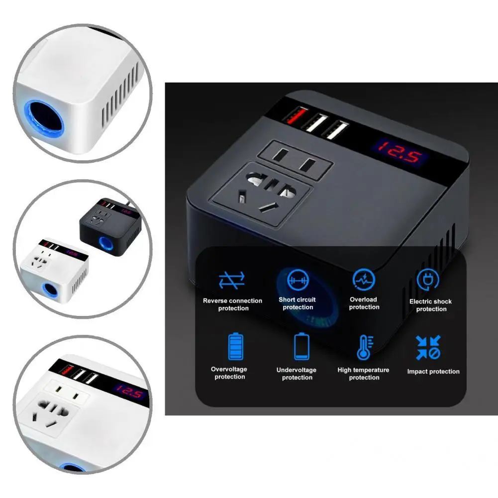 Car Inverter Great 100W 12V 24V to 110V 220V Power Converter High Efficiency Multi-protection | Автомобили и мотоциклы