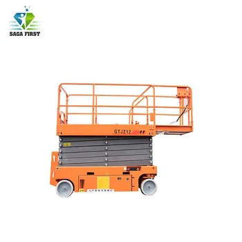 Cheap 6m To 12m Electric Driven Scissor Sky Lift Platforms