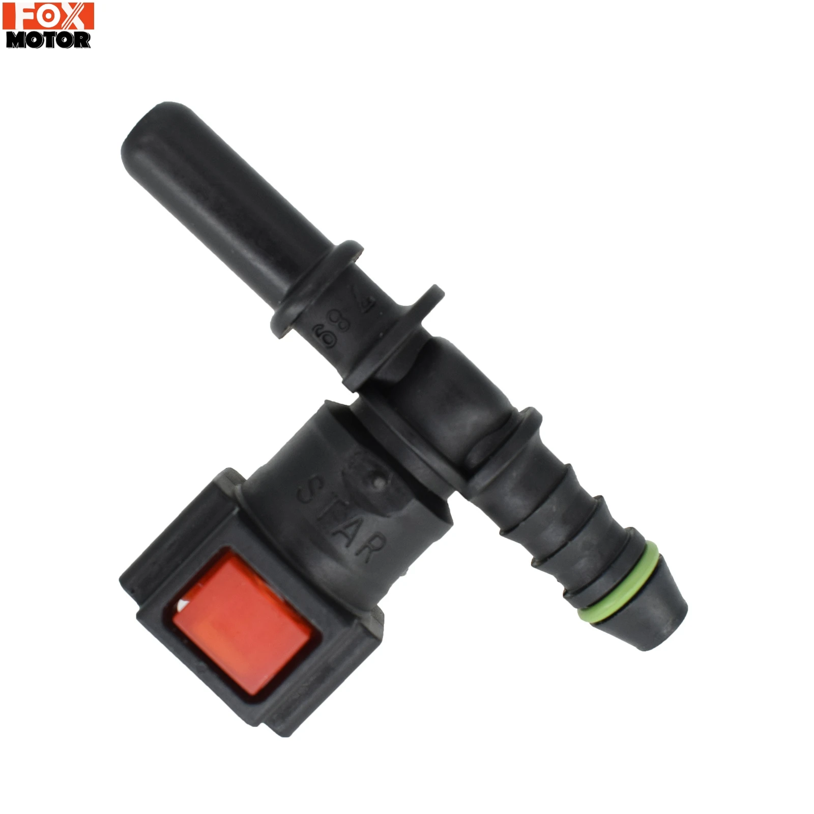 7.89 ID6 T-Type Coupling Fuel Line Hose Quick Connect Connector Plastic Pipe Injector for Car Plastic Pipe Fuel Pipes Fitting fuel line connector,hose coupler