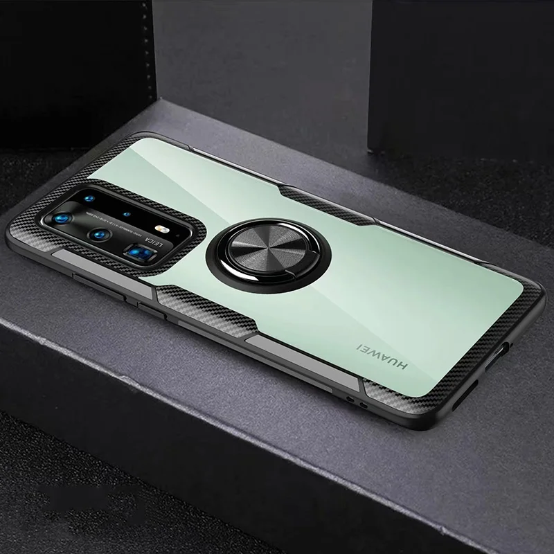 Чехол для Huawei P40 Lite Pro чехол с кольцом-держателем магнетизма чехлы телефонов huawei