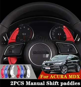 

Puou high quality For Acura MDX 09-17 2pcs car accessories Steering Wheel Aluminum Shift Paddle Shift Extend Shifter