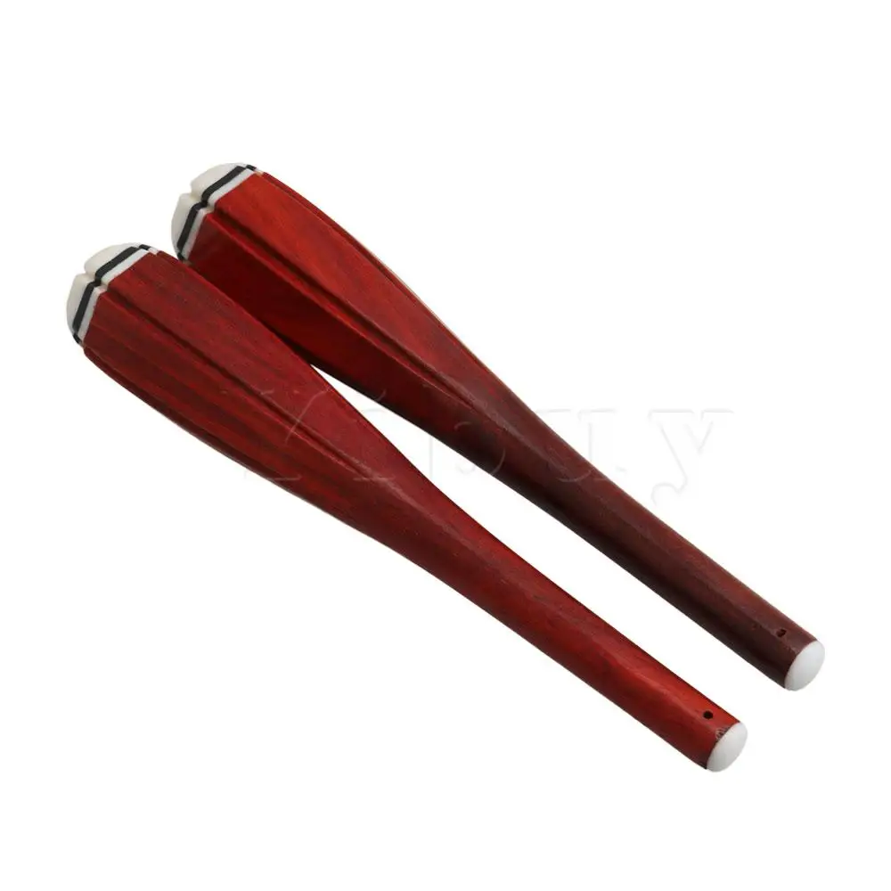 Yibuy красный дерево Erhu вал музыкальные части инструмент