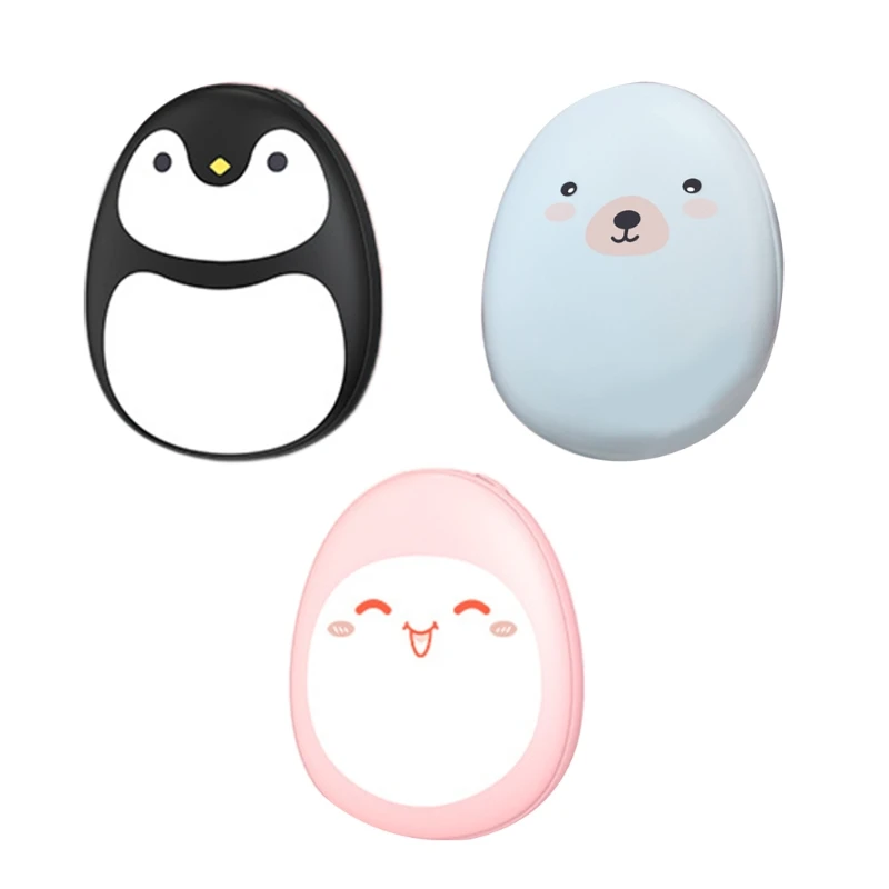 Portable Mini Electric Hand Warmer Cute Cartoon Animal USB Rechargeable 4000mAh Power Bank Charger Pocket Winter Heater | Дом и сад