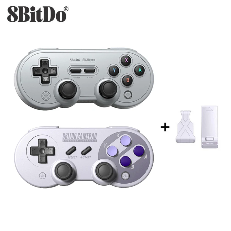 Controlador de Jogo sem Fio Bluetooth para Nintendo Switch Android Macos Vapor Windows pc Joystick 8bitdo Sn30 Pro - Image 2