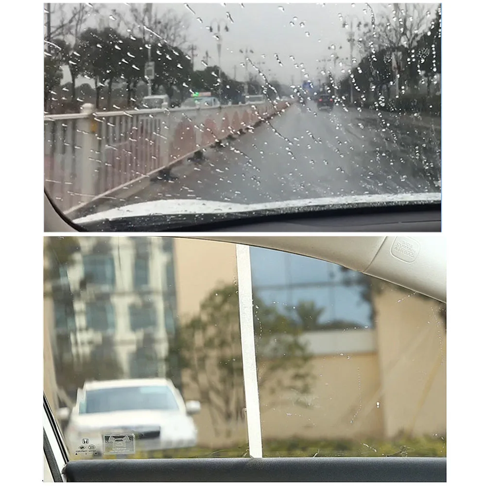 Автомобильные ветровые стекла покрытие заднего вида дождеотталкивающее покрытие нано-покрытие 150 мл анти-дождевик жидкое Авто масло Съемник пленки