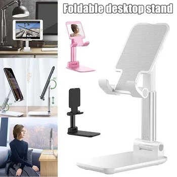 

Ergonomic Collapsible Adjustable Cell Phone Stand Tablet Holder Bracket Mount New Arrival