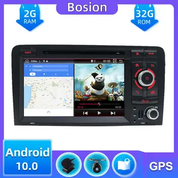 

2 din Car Multimedia Player Android 10.0 For Audi A3 8P S3 RS3 Sportback 2003-2011 car radio gps Bluetooth OBD DAB Wifi SWC 32G