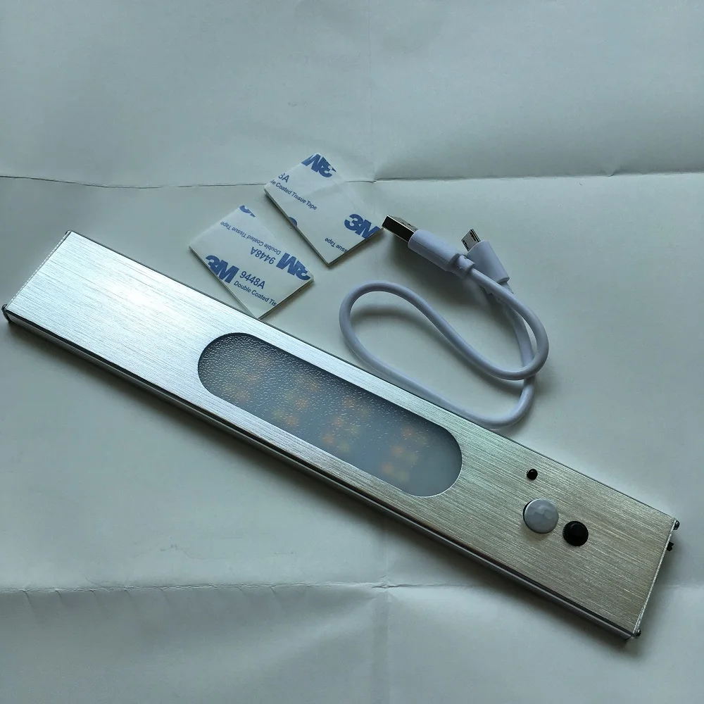 

228mm 12V LED Strip Lights Dual Colour Under Cabinet Lamp Bar for RVs Motor-home 5 Wheel Camper With USB cable