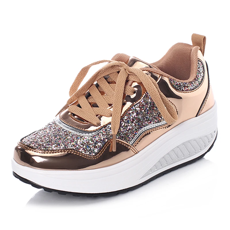 Женские кроссовки из искусственной кожи модные спортивная обувь цвет белый