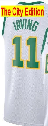 11 Kyrie Irvingly 0 Jayson Tatum Джерси баскетбольные майки города