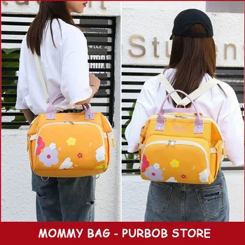 Bolsa de pañales para mamá de PURBOB bebes, bolsas, bolsas estilo mochila, bolsa de maternidad, bolsa para pañales, bolsa de transporte para mamás
