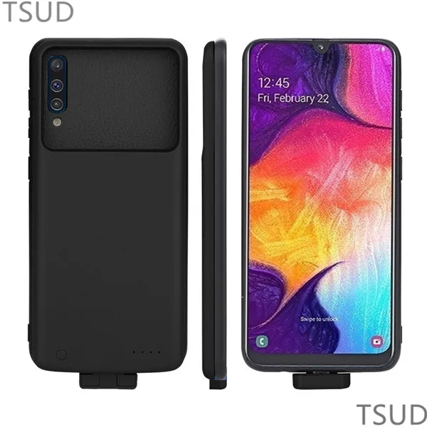 7000 мАч зарядное устройство чехол для samsung Galaxy A50 A50S A505 гибридный беспроводной зарядный чехол для samsung Galaxy A50 A50S A505 - Цвет: Galaxy A50 A50S A505
