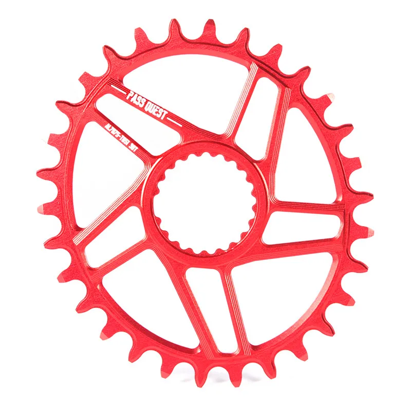 red 30T Pass Quest сеть MTB кольцо подходит для M7100 M7130 M8100 M9100 12 Скорость овальная 30/32/34/36/38/40 т горный велосипед звездочка цепной передачи - Цвет: red 30T