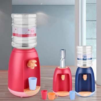 

Mini High Simulation Water Dispenser Set Toy Drinking Fountain Educational Pretend Play Furniture Toys for Children Kids Gift