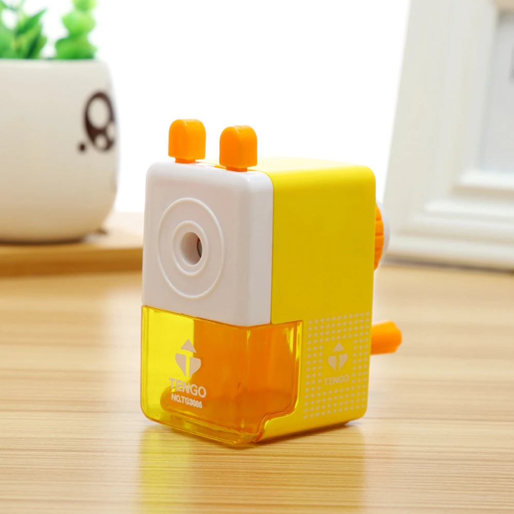

Cute Manual Colorful Pencil Sharpener Mechanical Durable Pencil Sharpener Creative Students Stationery School Supplies