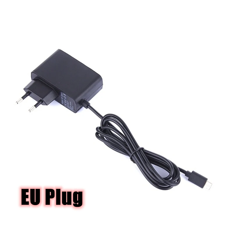 EU Plug 110-240 В адаптер переменного тока Зарядное устройство 5V 2.4A путешествия Зарядное устройство для Nintendo Switch ЕС/штепсельная вилка американского стандарта зарядки Тип usb C Питание Мощность адаптер - Цвет: EU Plug