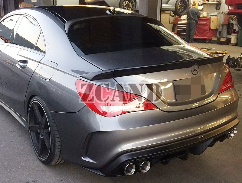OE стиль спойлер на крыше для Mercedes Benz W117 CLA 4 двери 13-16