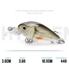 TREHOOK 36mm 3.6g 5pcs Mini Crankbait Fishing Lures Topwater Artificial Hard Bait Minnow Swimbait Wobblers Carp Fishing Lure Set ► Photo 3/6