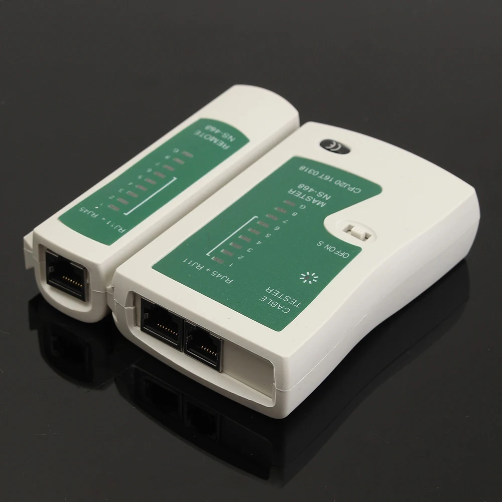 RJ45 Ethernet Lan Тестер Комплект сетевой кабель тестер качество щипцы обжимной