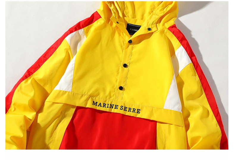 LAPPSTER-Молодежные мужские куртки Harajuku в стиле пэчворк, пальто, Японская уличная винтажная ветровка, Корейская куртка-бомбер с капюшоном