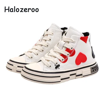 

Autumn Kids High Casual Sneakers Baby Girls Ankle Shoes Children Mesh Sport Sneakers Boys Brand Shoes White Sneakers Trainers