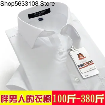 

Plus Fat plus size Short Sleeve Shirt Male Fat Man Occupation Pack Tooling Extra Large Loose Version Shirt Order Do