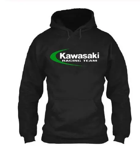 Для мужчин's высокое качество Для мужчин для Kawasaki гоночный мотоцикл Костюмы пуловер с рыцарем хлопчатобумажная Повседневная Толстовка М - Цвет: 5
