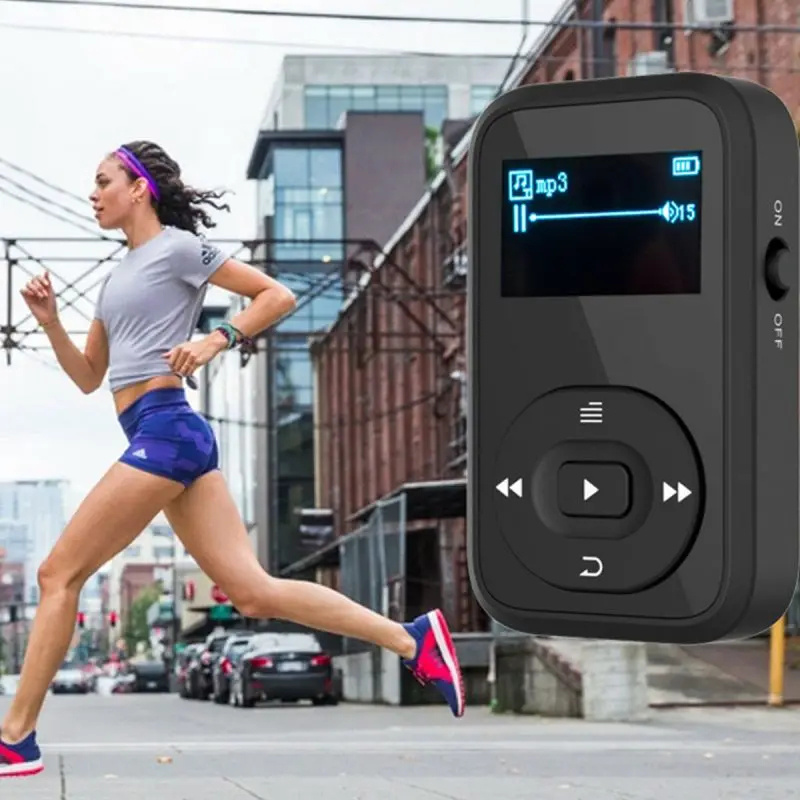 X26 Спортивный Bluetooth MP3 музыкальный плеер встроенный 8 Гб памяти с клипсой дизайн oled-экран без потерь звук Отличная производительность
