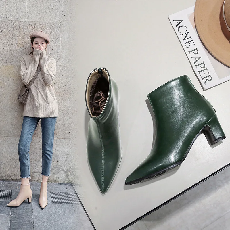 

2019 With Short Boots Sharp With Woman Boots Boot