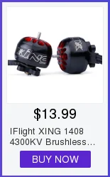 IFlight XING-E XING E 2207 2450KV 2750KV 2-4S FPV гоночный бесщеточный двигатель совместимый 5,1x3,1x3 Пропеллер для радиоуправляемого дрона