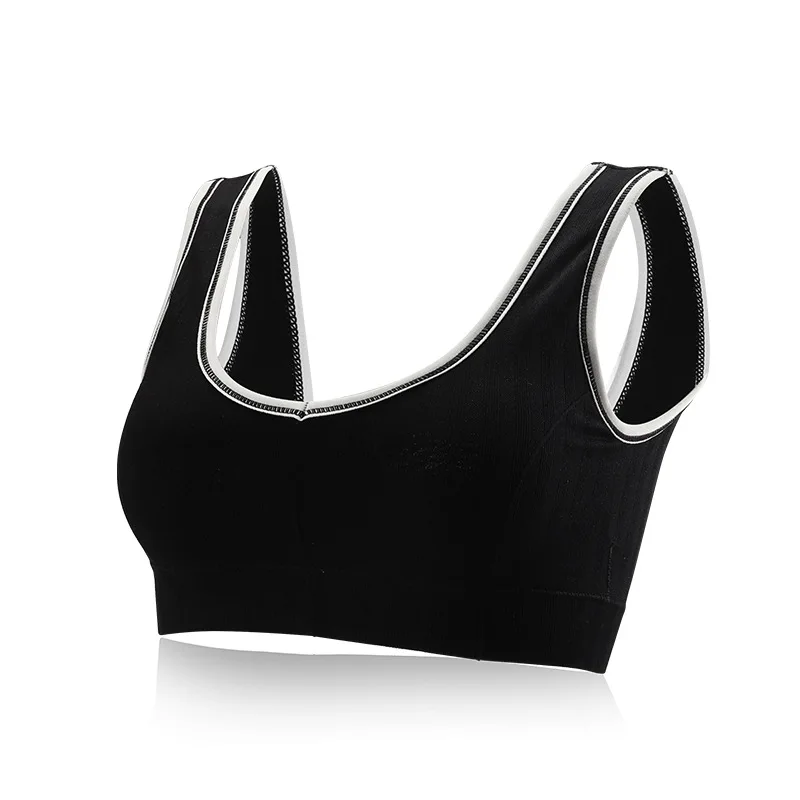 Korean Bra Women's Cotton Underwear Tube Top Bra Sexy Top Women's Sports Girl Soft Tank Up Seamless Solid Color Crop