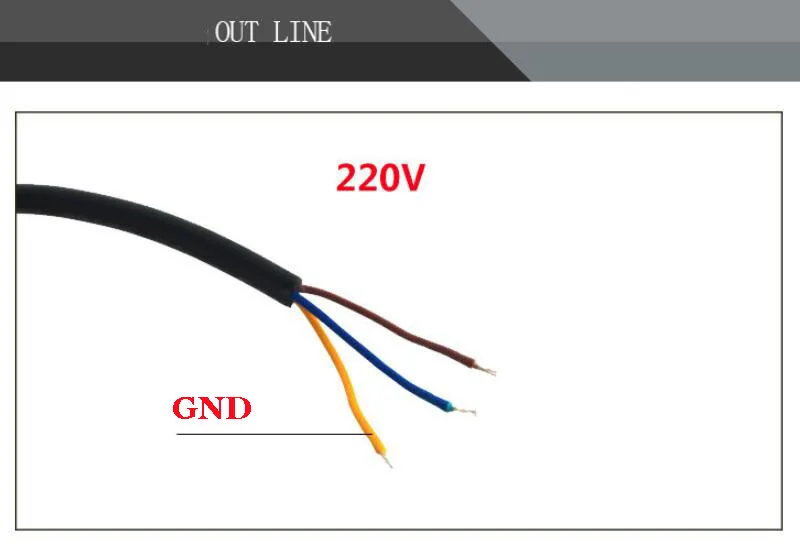 7 W/220 V светодиодный водонепроницаемый станок с ЧПУ поликарбонатная лампа. Взрывозащищенный