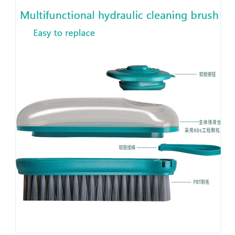 Hesxuno Household Plastic Laundry Brush Cleaning Brush Hard