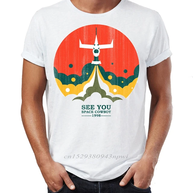 Men's T Shirt Cowboy Bebop See You 