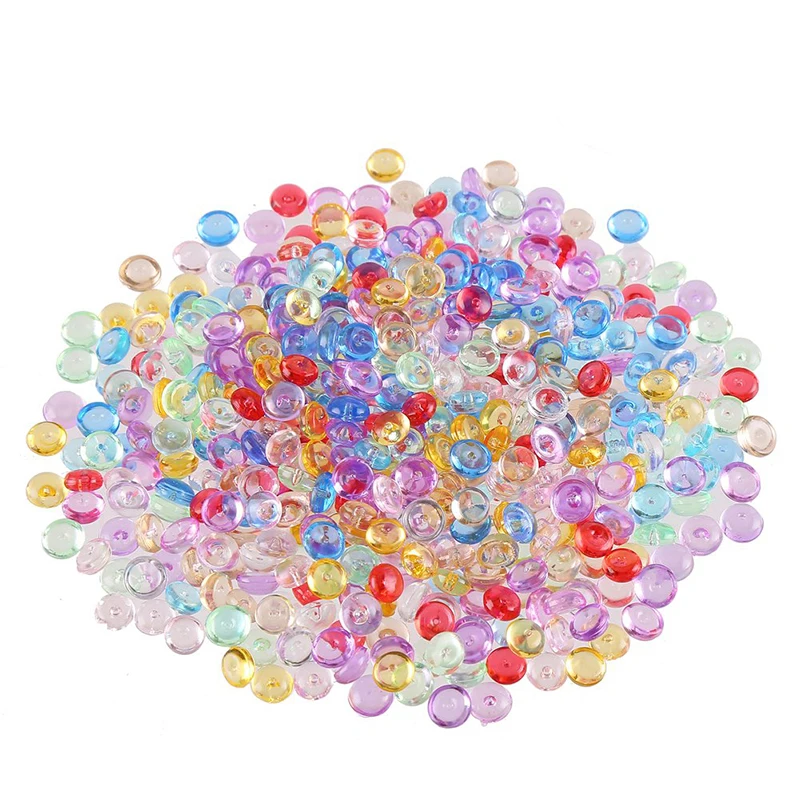 Цветной Лизун добавка стеклянный бисер все для слизи украшения аксессуары поставки ваза искусство ручной работы игрушки набор