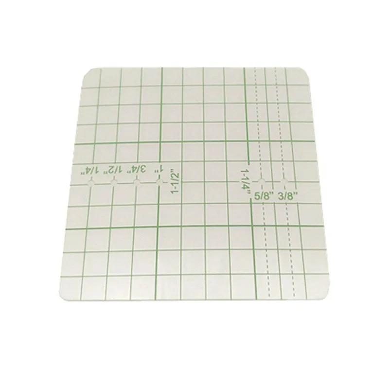 Sewing Seam Guide Positioning Plate Multi Functional Interlock Guide Grid Measure Keeper Template Sewing Machine Accessorie7YJ21