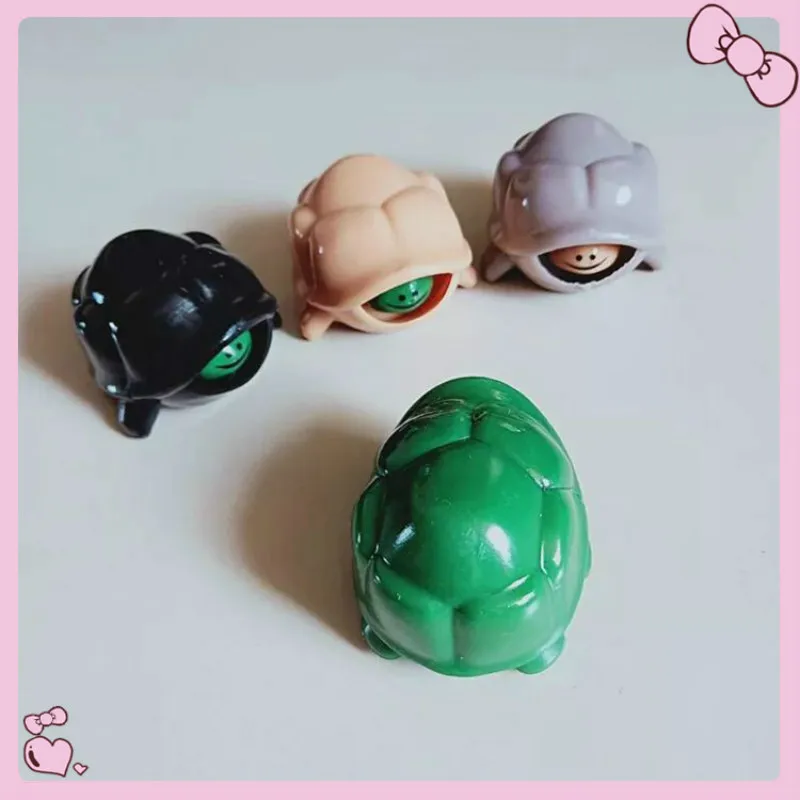 Expansion Head Small Turtle Key Fastener Hanging Pavilion Explosion Relief Toy Gifts Pocket Turtle Toy