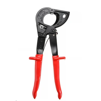 

280mm Cable Wire Stripper Multifunctional Ratchet Cable Cutter Cable Wire Cutter for 300-600 MCM Coppe Steel Hand Tool