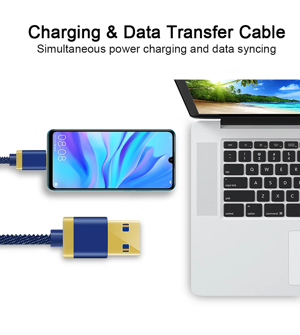Obobix кабель для Xiaomi mi 9 Красный mi Note 7 usb type C кабель 2.4A быстрое зарядное устройство провод тип C интерфейс для samsung S10 S9 Plus