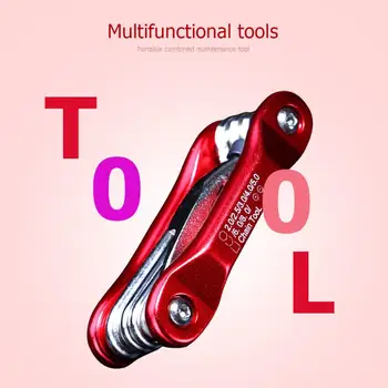 

Steel Mountain Bicycle Multi-functional Tool Set Practical Spanner Combination Hexagon Screwdriver Bike Repair Gadgets
