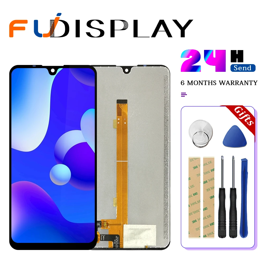 Для 7 12 &quotOukitel K9 ЖК дисплей + кодирующий преобразователь сенсорного экрана в сборе