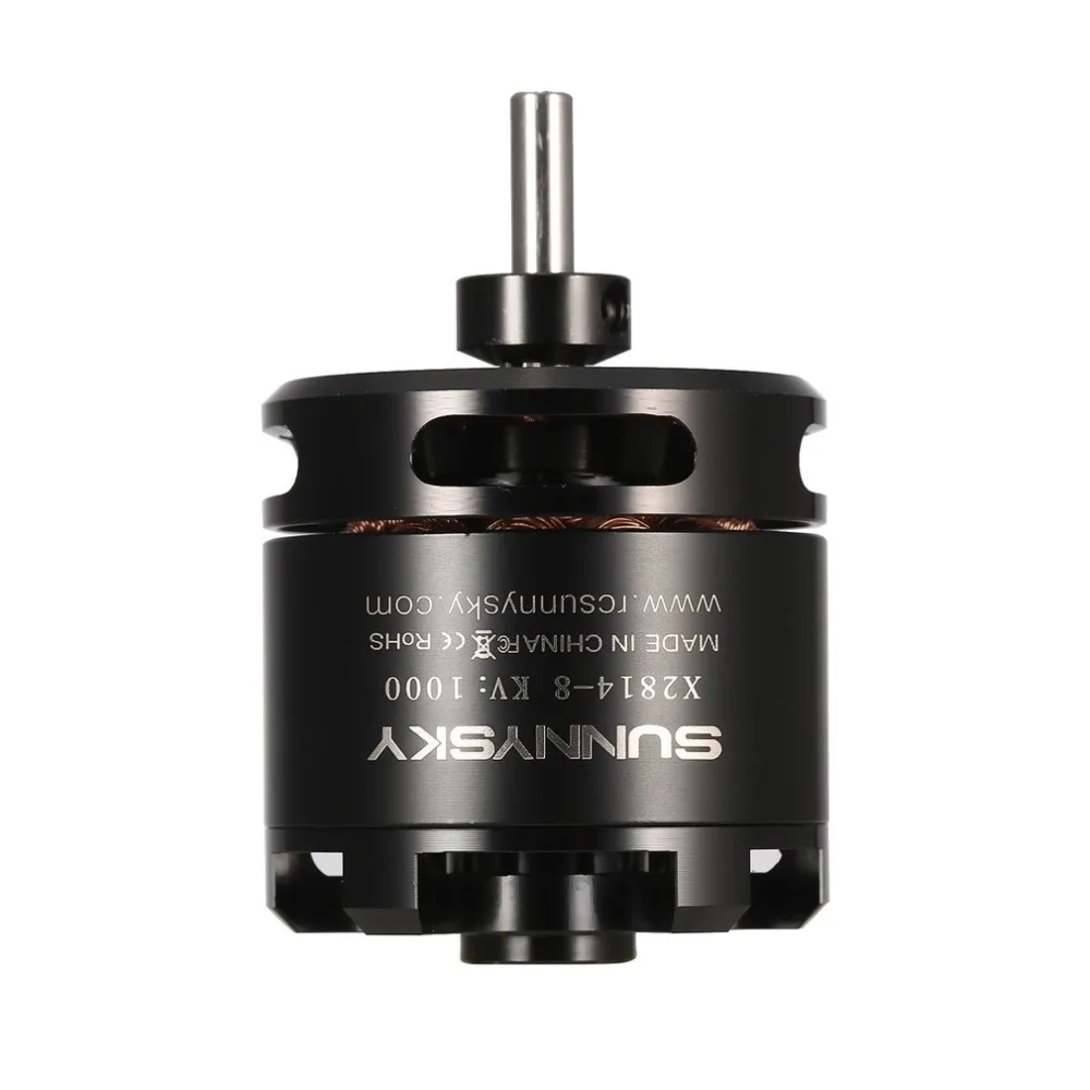 SUNNYSKY X2814 14P 900KV 1000KV 1100KV 1250KV RC мотор 3-4S бесщеточный двигатель для 1-1,5 кг RC самолета Warbirds Bigplanes