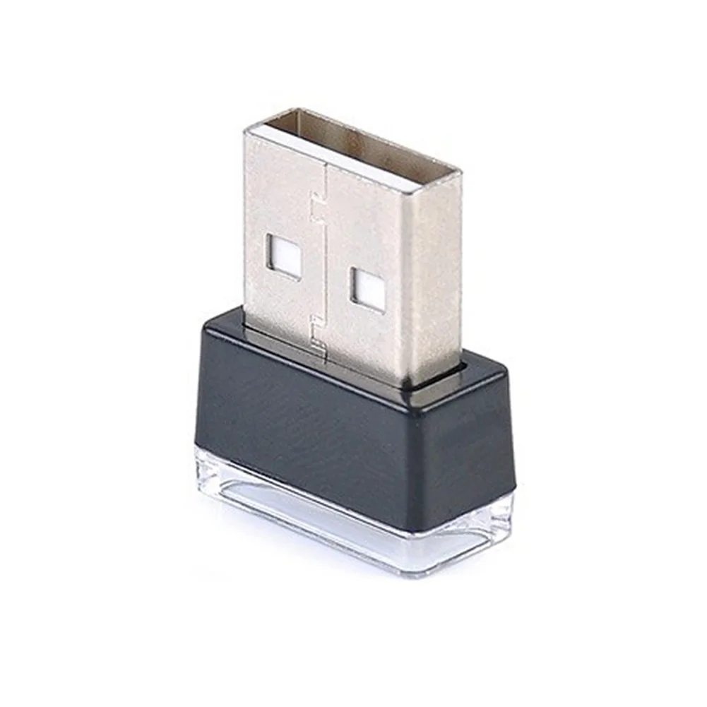 Портативный USB СВЕТОДИОДНЫЙ ночной Светильник для салона автомобиля с внешней атмосферой, декоративная лампа