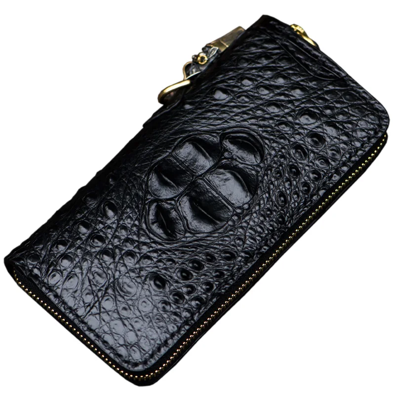 Мужской кожаный кошелек ручной работы в стиле ретро на каждый день из