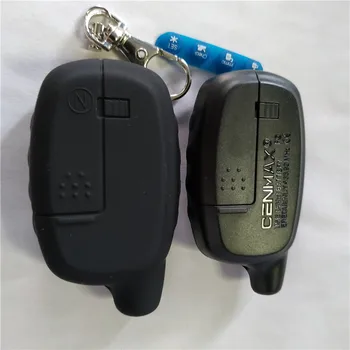 

New Russia Case for CENMAX ST-7A+Silicone Case Russian LCD Remote Control for CENMAX ST7A 7A LCD Keychain