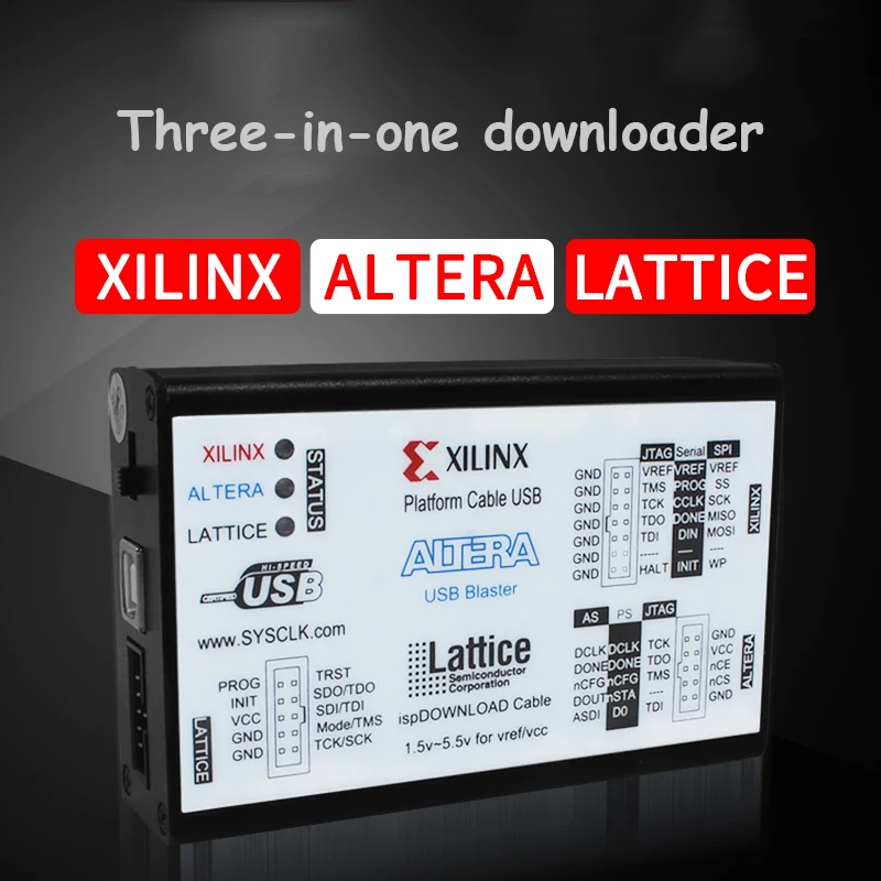 Xilinx загрузчик altera загрузки линии решетки usb три в одном fpga cpld макетная плата